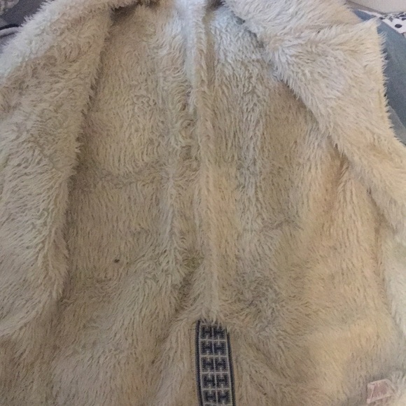 Free People Fur and Denim Boho Jacket - Picture 5 of 6